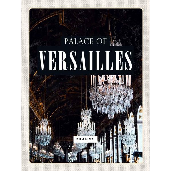 Vianmo Insegna In Legno 40X30 Cm Palace Of Versailles France Schloss-image