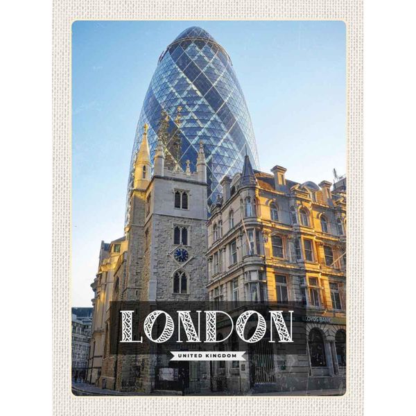 Vianmo Insegna In Legno 40X30 Cm London United Kingdom Architektur-image