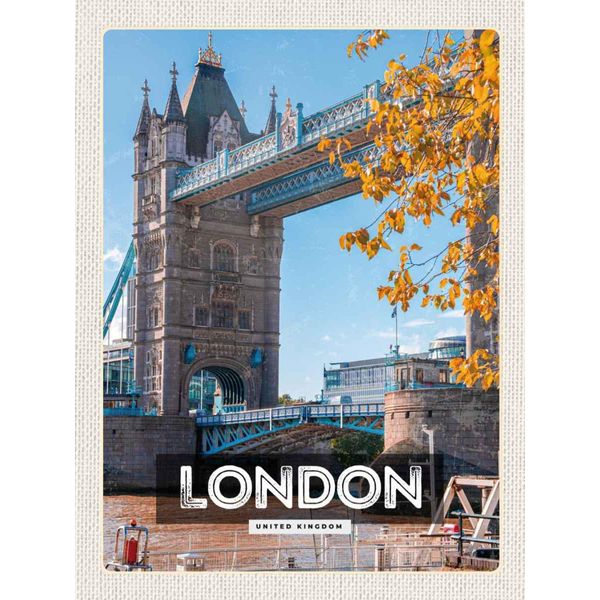 Vianmo Insegna In Legno 40X30 Cm London Uk Architektur-image