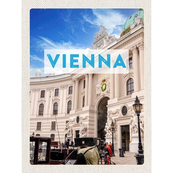 Vianmo Insegna In Legno 40X30 Cm Wien ÖSterreich Architektur Reise-image