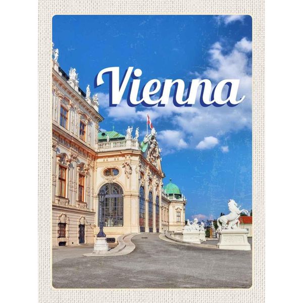 Vianmo Insegna In Legno 40X30 Cm Wien ÖSterreich Skulptur Mittelalter-image