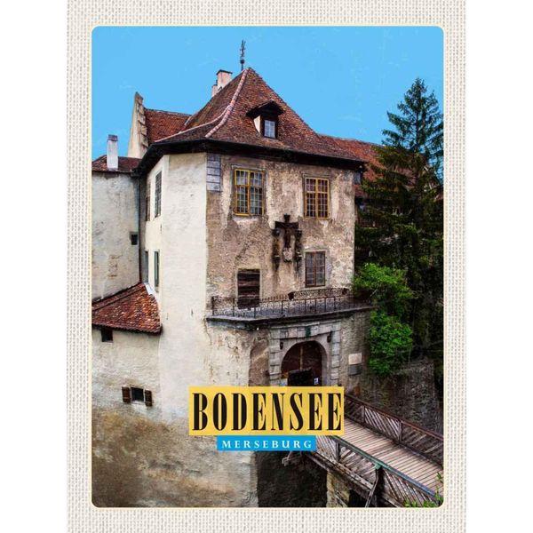 Vianmo Insegna In Legno 40X30 Cm Bodensee Deutschland Merseburg-image
