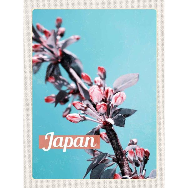 Vianmo Insegna In Legno 40X30 Cm Japan Asien Blumen Baum Knospe-image