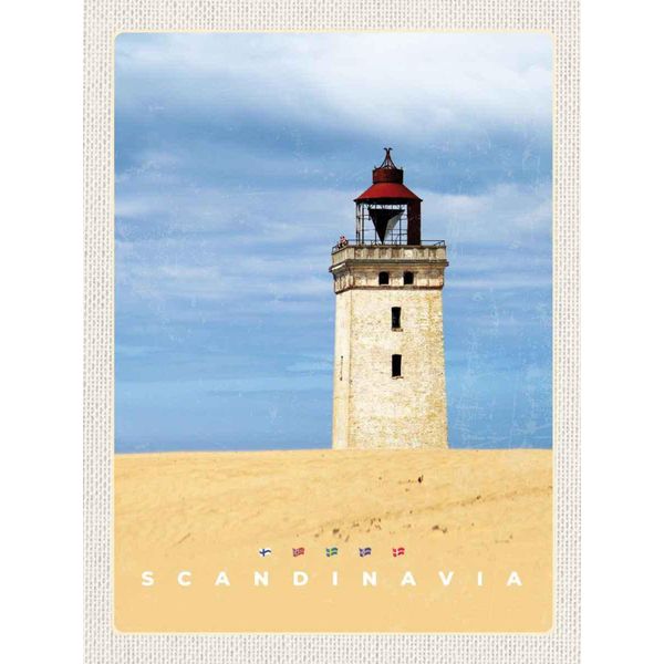 Vianmo Insegna In Legno 40X30 Cm Skandinawien Turm Naturtrip-image