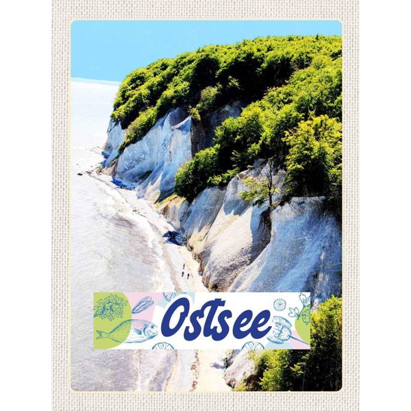 Vianmo Insegna In Legno 40X30 Cm Ostsee Strand Natur WäLder Gebirge-image