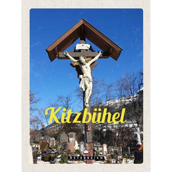 Vianmo Insegna In Legno 40X30 Cm KitzbüHel ÖSterreich Jesus Skulptur-image