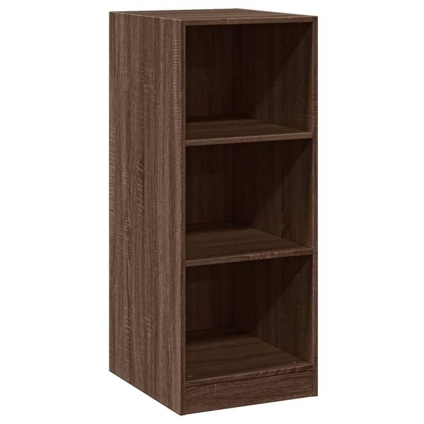 Vidaxl Armadio Marrone Effetto Rovere 48X41X102 Cm Materiale A Base Di Legno-image