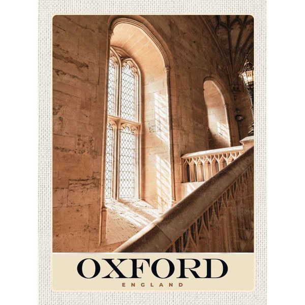 Vianmo Insegna In Legno 40X30 Cm Oxford England Europa Architektur-image