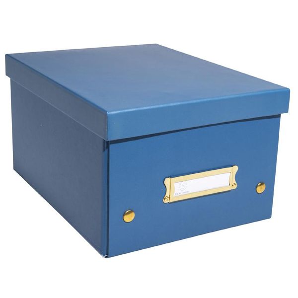 Exacompta 62252E Cartella Exacompta Neo Deco, Din A5+, Blu-image