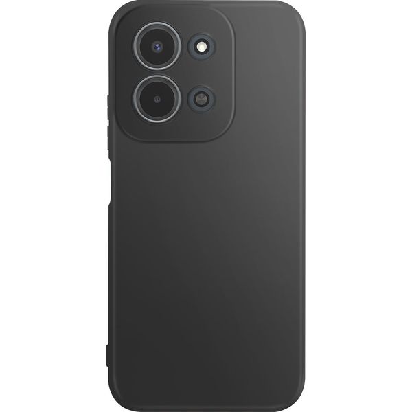 Avizar, Custodia Morbida In Silicone Per Redmi 15C Con Protezione Della Fotocamera, Nero-image