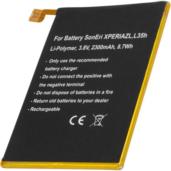 Avizar, Batteria Li-Polymer Xperia X 2300Mah 3.8V, Nero-image