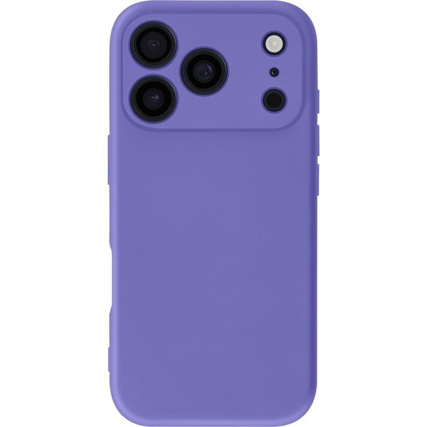 Avizar, Iphone 17 Pro Custodia In Silicone Soft-Touch Serie Smoothgrip, Viola-image