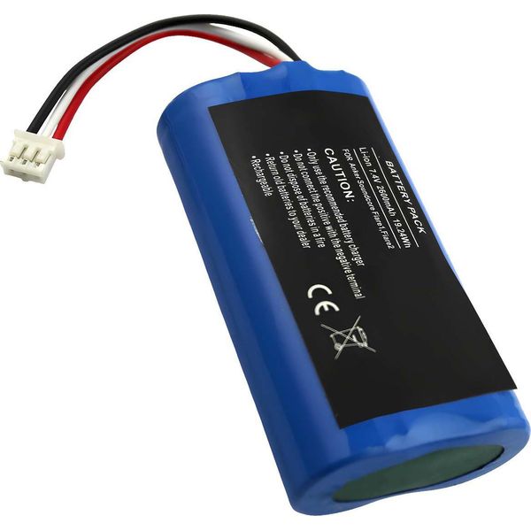Avizar, Batteria Di Ricambio Soundcore Flare 1 Li-Ion 7,4V 2600 Mah, Blu-image