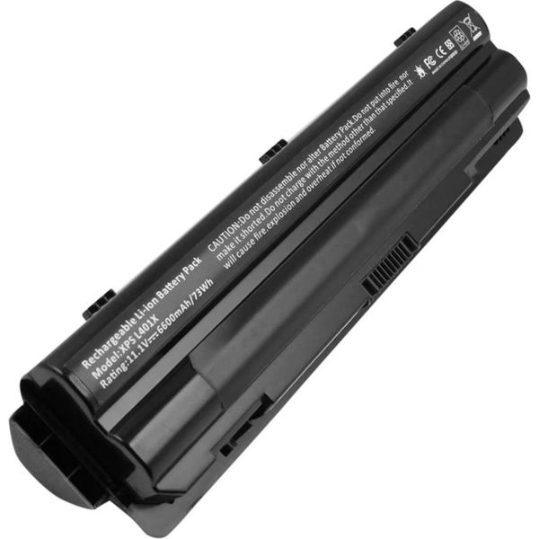 Avizar, Batteria Agli Ioni Di Litio Dell Inspiron 14 / 15 / 17 Laptop 6600Mah, Nero-image