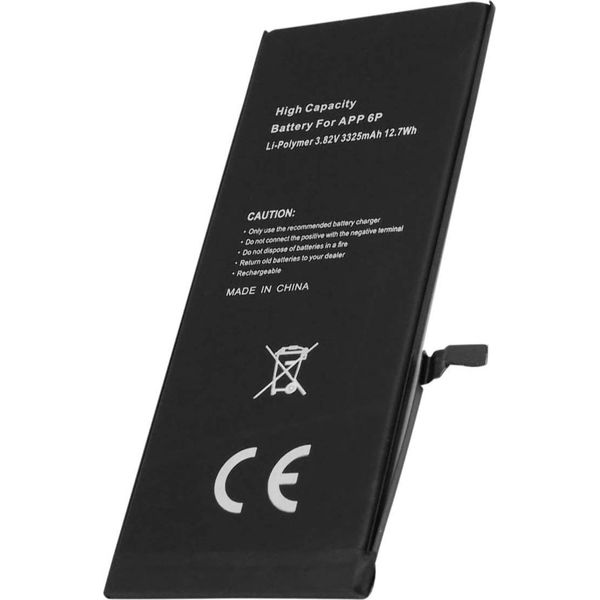 Avizar, Batteria Li-Polymer Iphone 6 Plus 616-0765 3.82V, Nero-image