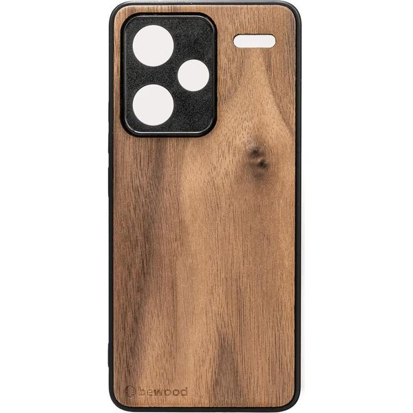 Custodia In Legno Bewood Per Xiaomi Redmi Note 13 Pro Plus 5G Noce Americano-image