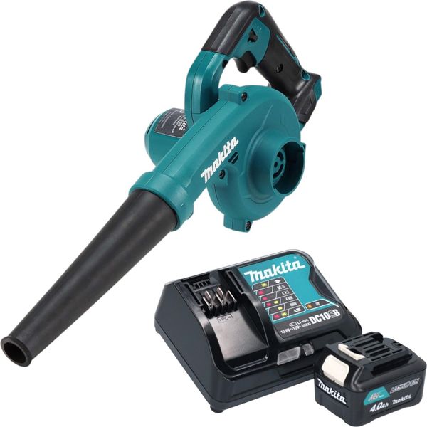 Makita Ub 100 DSM1 Soffiatore A Batteria 12 V Max. + 1X Batteria 4,0 Ah + Caricabatteria-image