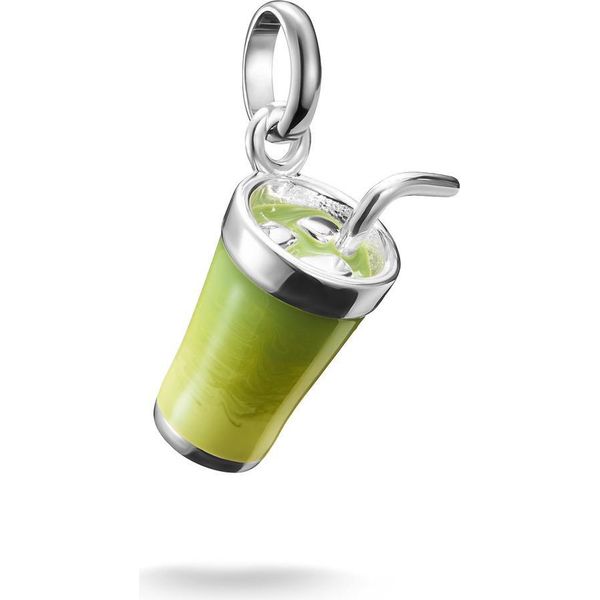 Ciondolo Charm Thomas Sabo, Matcha Latte, In Argento E Smalto A Freddo-image