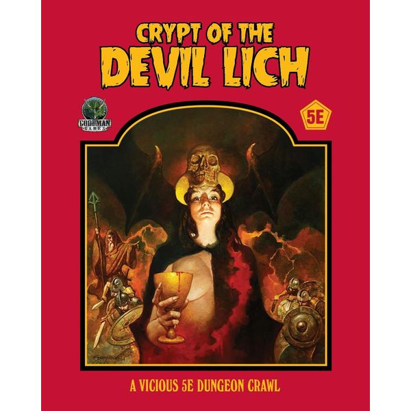 5E Rpg La Cripta Del Diavolo Lich - Gioco Da Tavolo - Inglese-image