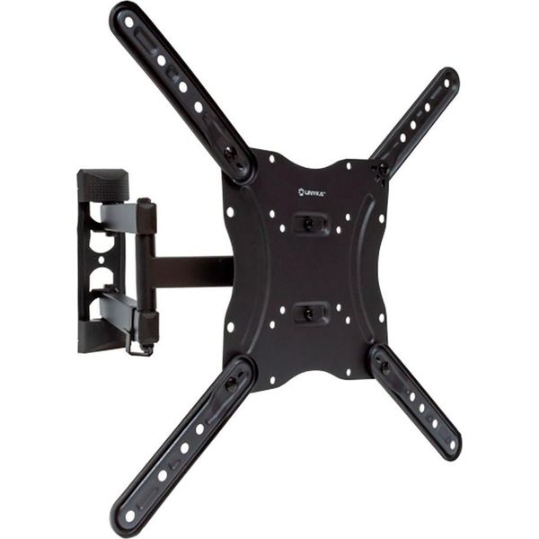 Unykach Supporto Per Tv/Monitor A Parete Girevole Per Schermi Piatti E Curvi Da 17-55 Pollici (Fino A 30 Kg), Inclinazione E Rotazione, Vesa Max 400 X 400 Mm-image
