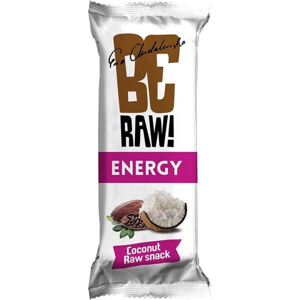Beraw Energy Barretta Al Cacao Crudo 40 G Di Cocco E Cocco-image
