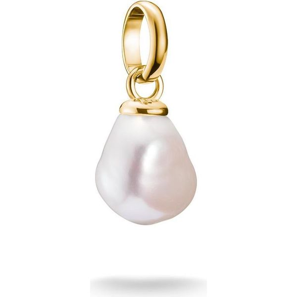 Ciondolo Thomas Sabo Con Perla D'acqua Dolce Connect Placcato Oro-image