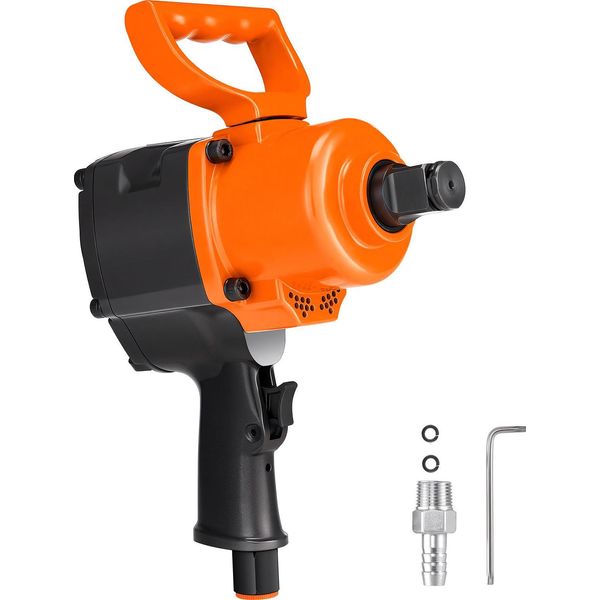Avvitatore A Impulsi Pneumatico Succebuy, Azionamento Da 2,54 Cm, Meccanismo A Doppio Martello, Coppia Fino A 1626 Nm, 4600 Giri/Min, Regolazione A 6 Stadi Per Riparazioni E Manutenzioni Di Veicoli Impegnativi-image