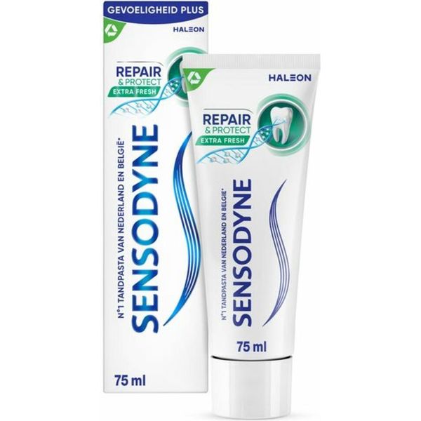 Sensodyne Dentifricio Ripara E Proteggi Denti Sensibili Extra Fresco 75 Ml - 1 Pezzo-image