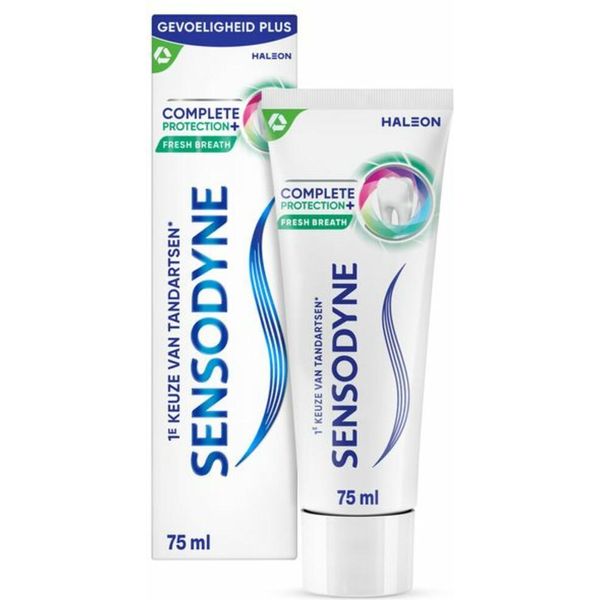 Sensodyne - Dentifricio - Protezione Completa + Alito Fresco - Alito Fresco - 75 Ml - 1 Pezzo-image