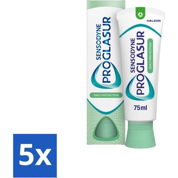 Sensodyne Dentifricio Proglaze Protezione Quotidiana 75 Ml - Confezione Risparmio - 5 Pezzi-image