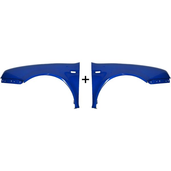 Parafango Vw Golf Iv 4 LW5Z Sinistra + Destra 97-06 Nuovo Verniciato-image