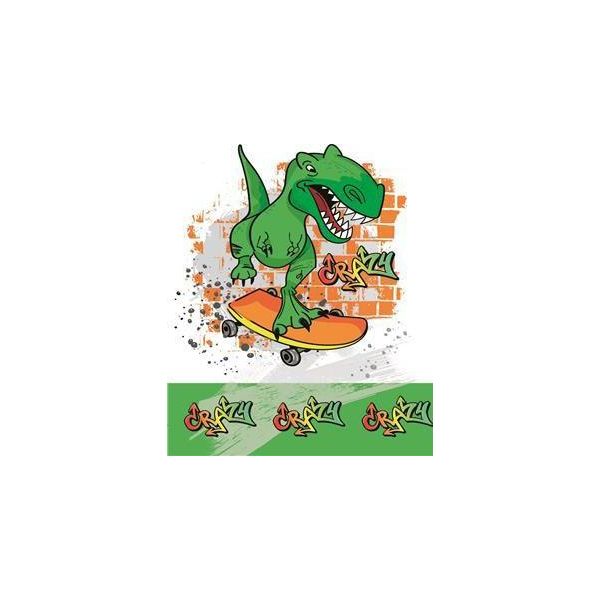 Tovaglia Di Carta Dinosaurier Dino Compleanno 120X180Cm-image
