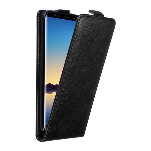 Cadorabo Cover Per Samsung Galaxy Note 8 Cover Protettiva In Nero Flip Case Custodia Del Telefono Cellulare Cover-image
