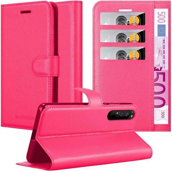 Cadorabo Custodia Per Sony Xperia 1 Ii Custodia Protettiva In Rosa Custodia Per Telefono Cellulare Cover Chiusura Magnetica-image