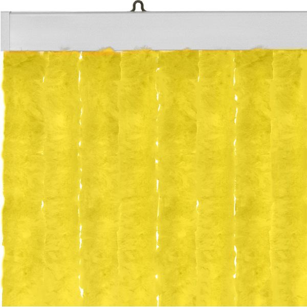 Tenda In Ciniglia Moritz 90 X 220 Cm Giallo Tenda Per Porta Come Zanzariera Per Il Campeggio E La Roulotte-image