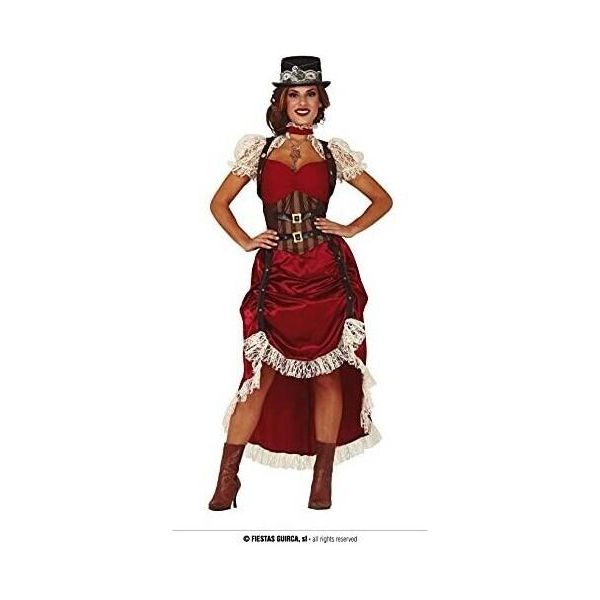 Guirca Guirca Costume Steampunk Adulto Donna Taglia S 36-38 Guirca-image