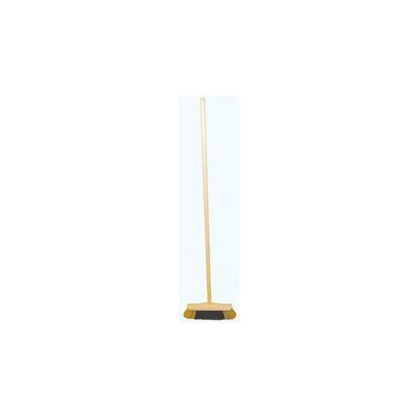 Scopa 28 Cm Con Bastone Di Legno 120 Cm-image