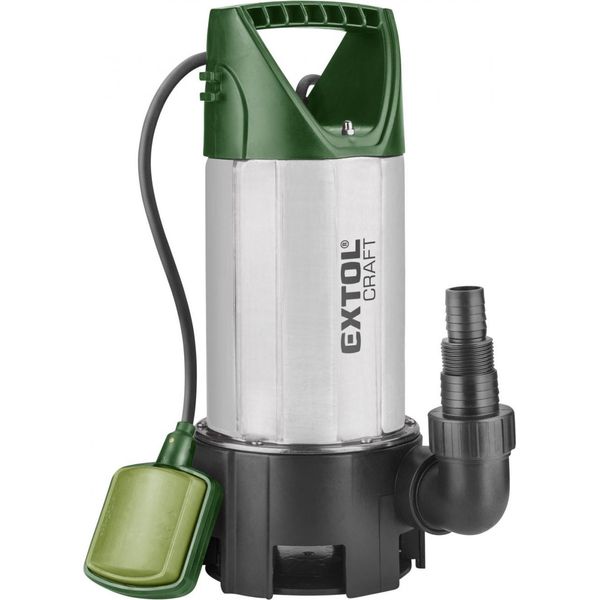 Extol Craft 414162 Pompa Sommergibile In Acciaio Inox Per Acque Sporche, 1100W, 15000L/H-image