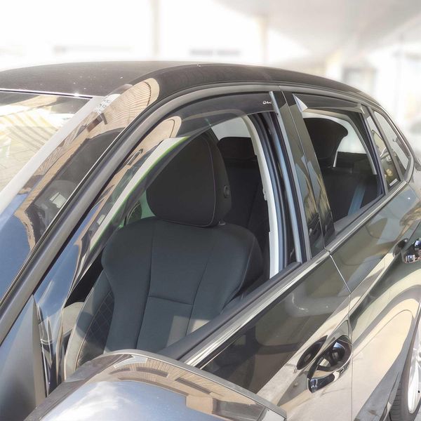 Paravento Parapioggia Per Skoda Scala 2019-2025 Acrilico Scuro 4 Pz-image