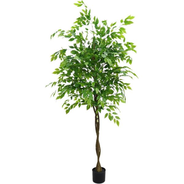Albero Di Ficus Artificiale, Design Realistico, Decorazione Versatile, 180 Cm-image
