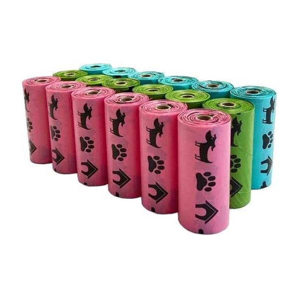 Sacchetti Per Le Deiezioni Canine, Materiale Biodegradabile, Design Robusto, Profumati 270 Pezzi-image