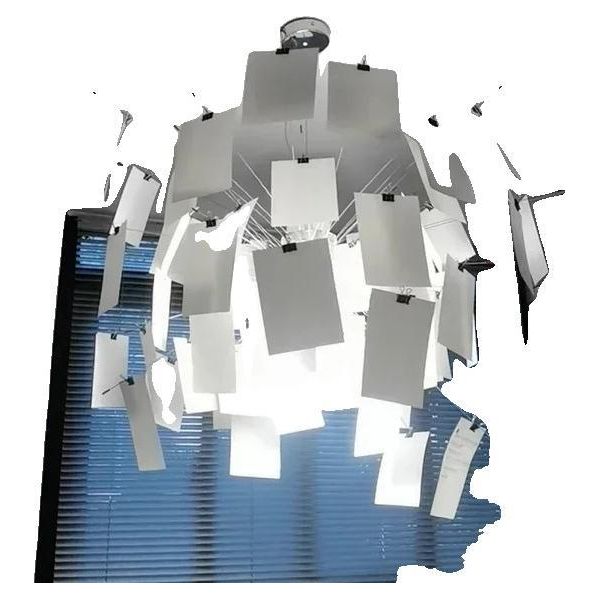 Lampada A Sospensione Card, Design Minimalista, Utilizzo Versatile, D, Dia100, Luce Calda Led-image