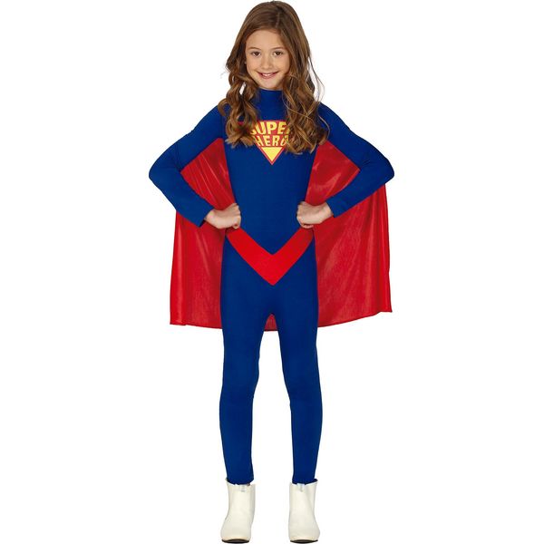 Guirca Costume Da Supereroina Bambino 10-12 Anni 10-12 Anni-image