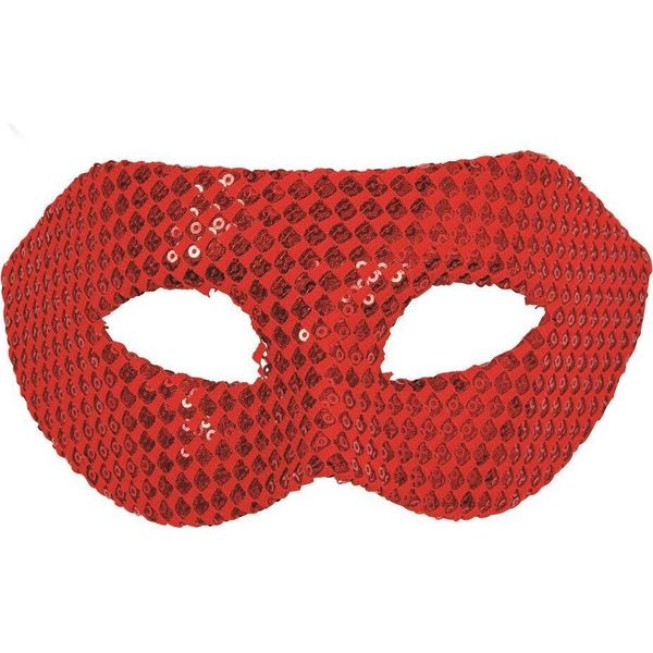 Bristol Novelty - Maschera Da Festa Per Uomo/Donna Unisex BN708 (Taglia Unica) (Rosso)-image