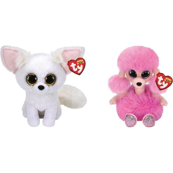 Ty - Animali Di Peluche - Beanie Boo's - Phoenix Fox & Camilla Poodle-image