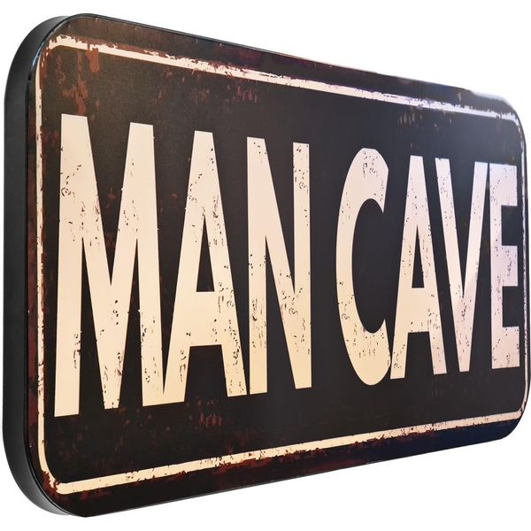Insegna Di Latta Moritz Xxl Man Cave Nero 100 X 46,5 Vintage Retro Nostalgia Decorazione In Metallo-image