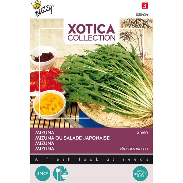 Buzzy Xotica Mizuna Semi - Circa 10 Gr | Buzzy_080434-image