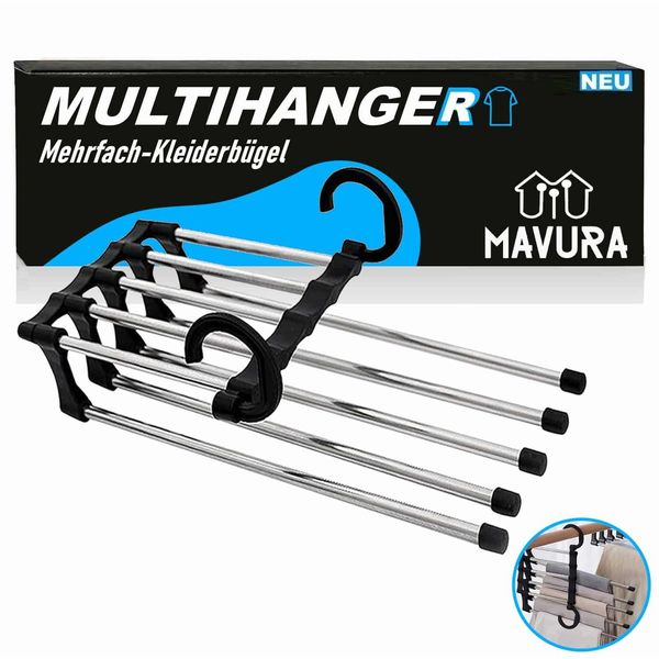 Appendiabiti Multihanger Appendiabiti In Acciaio Inox Appendiabiti Per Pantaloni-image
