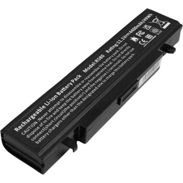 Avizar, Batteria Agli Ioni Di Litio Per Laptop Samsung Serie R P Q 11.1V 4400Mah, Nero-image