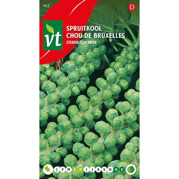 Cavoletti Di Bruxelles Steadia F1 Semi Ibridi - Circa 0,3 Gr | VT_962-image